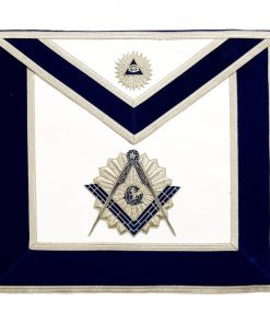 Master Mason Bullion Rays Embroidered Apron
