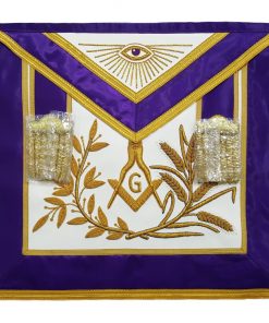 Master Mason Bullion Embroidered Apron