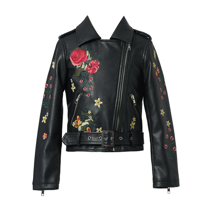 Leather Jacket – Embroidery Force